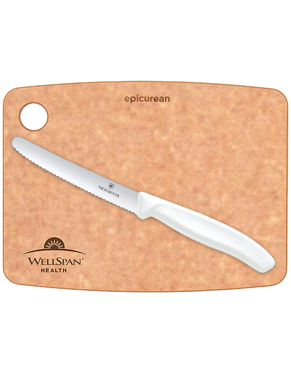 Picture of -D- Wellspan Cutting Board and Knife